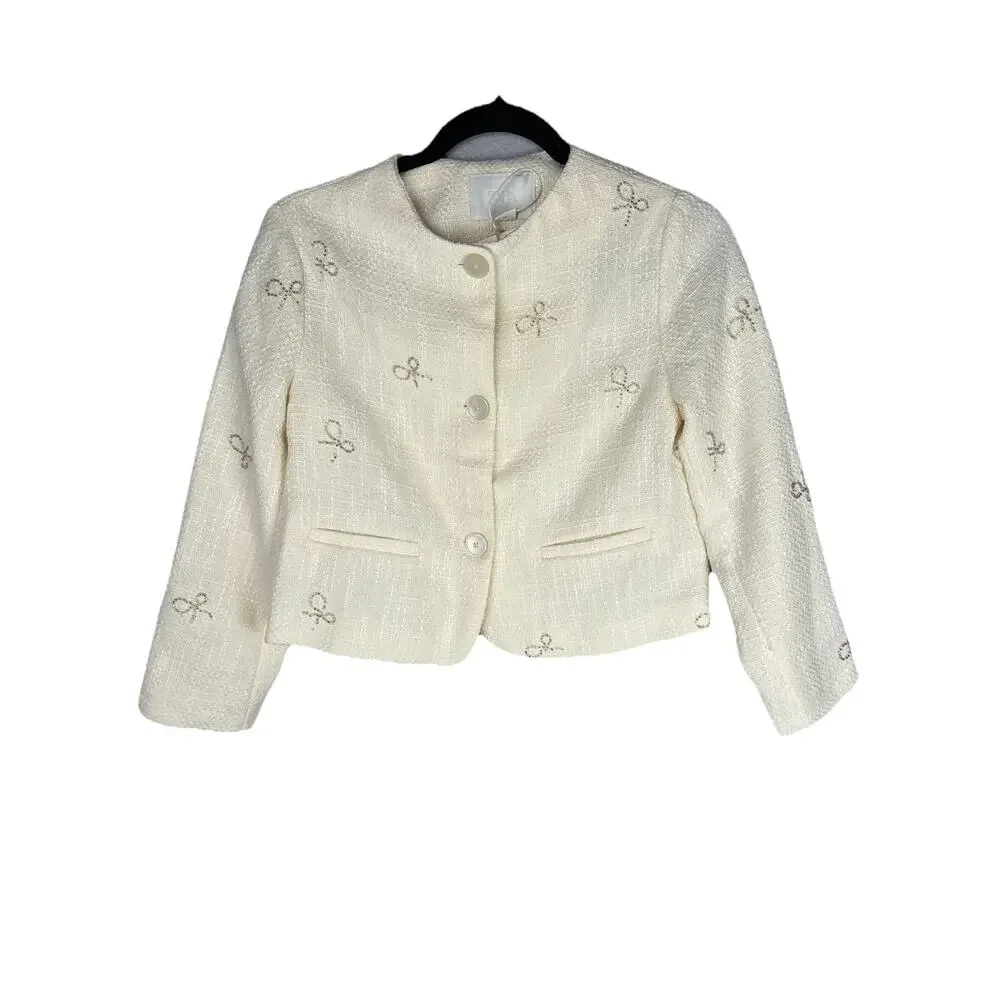 Zara girls tweed